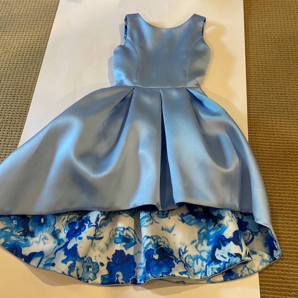 NEIMAN MARCUS ZOE LTD KIDS DRESS WITH ASYMMETRICAL HEM JUST REMARKABLE F…
